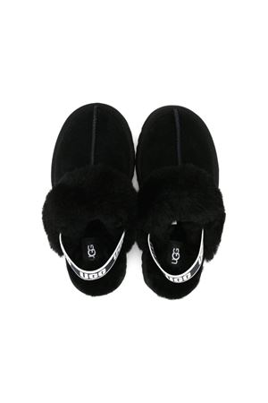 black leather slip-on UGG KIDS | 1130395KBLK